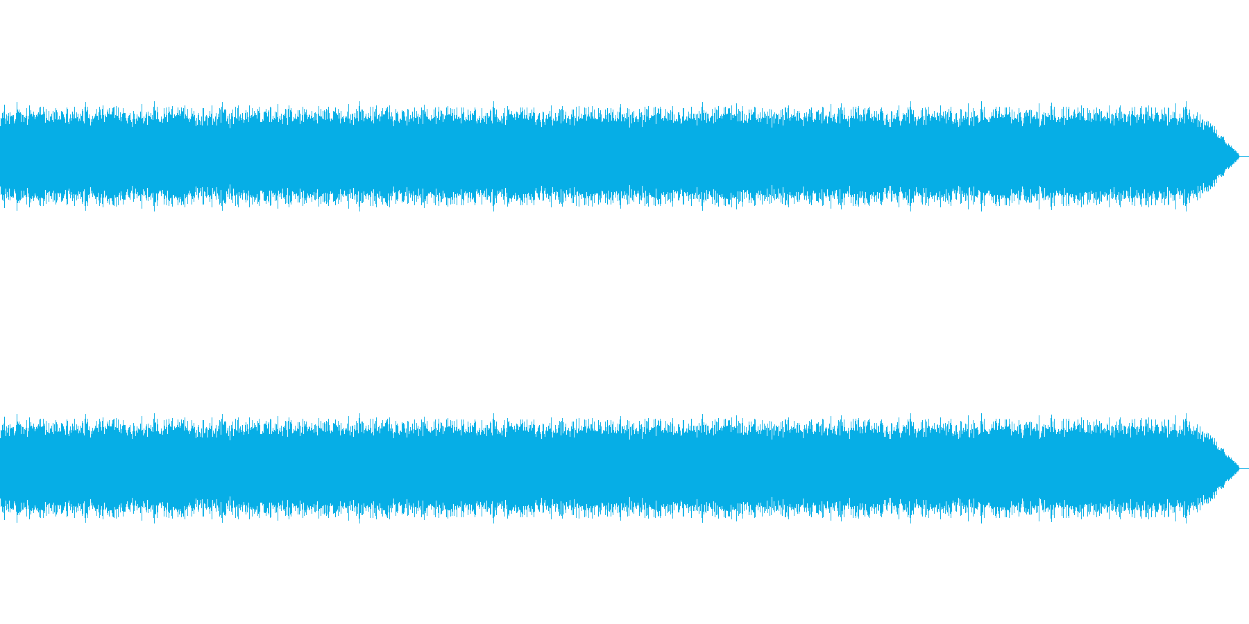 TVの砂嵐の音です。の再生済みの波形