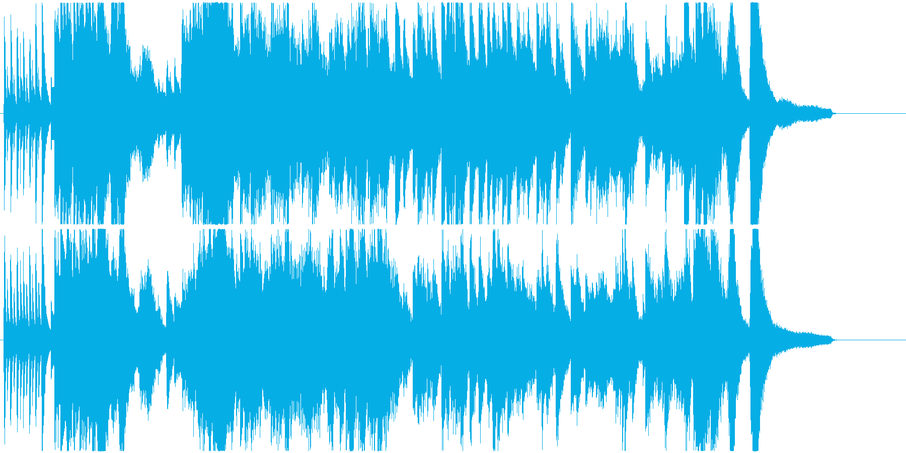 幻想的な高速ピアノソロ曲ですの再生済みの波形