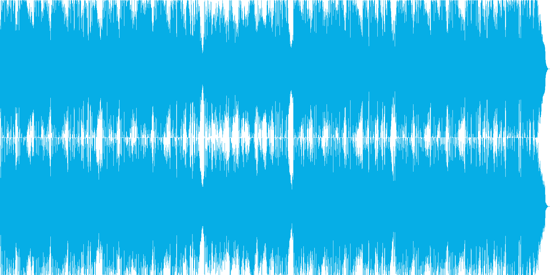 フリューゲルホルン主体のスロー曲の再生済みの波形
