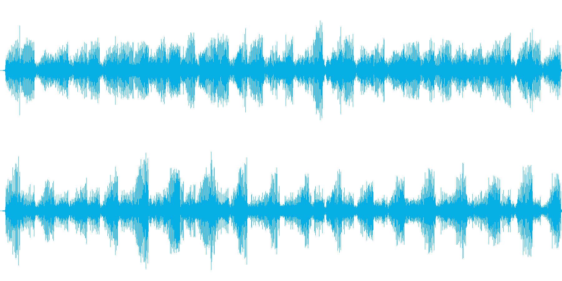 ジジジジ・・・と虫が鳴く音ですの再生済みの波形