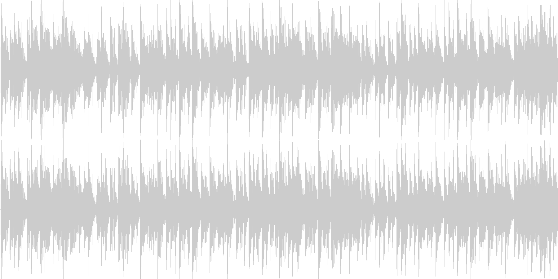 リズミックなイメージをした楽曲です。の未再生の波形