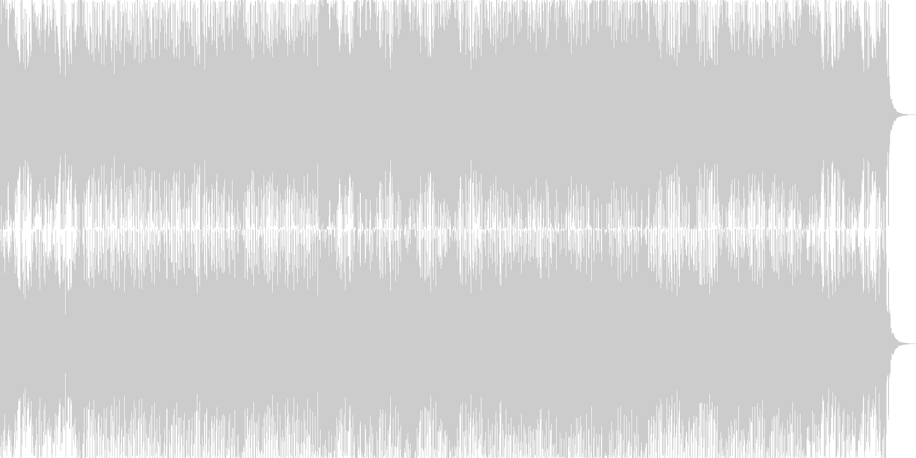 和風ゲーム音楽・BGMの未再生の波形