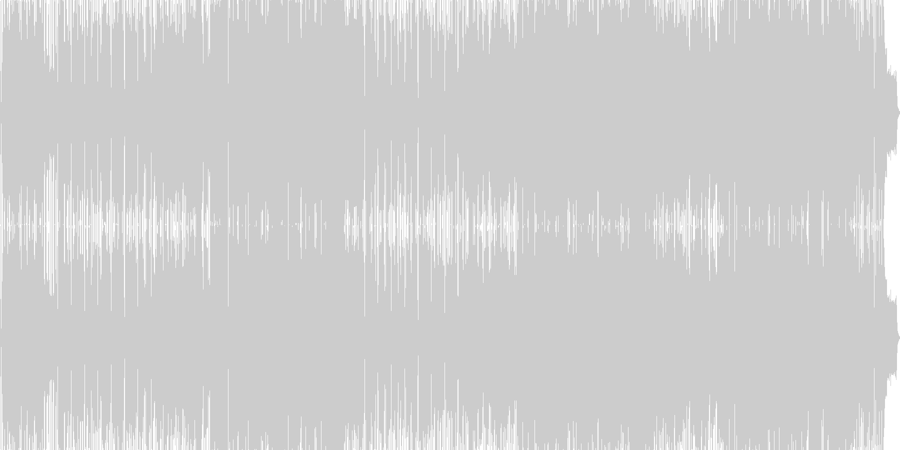 新学期、新生活がテーマのPOPな曲の未再生の波形