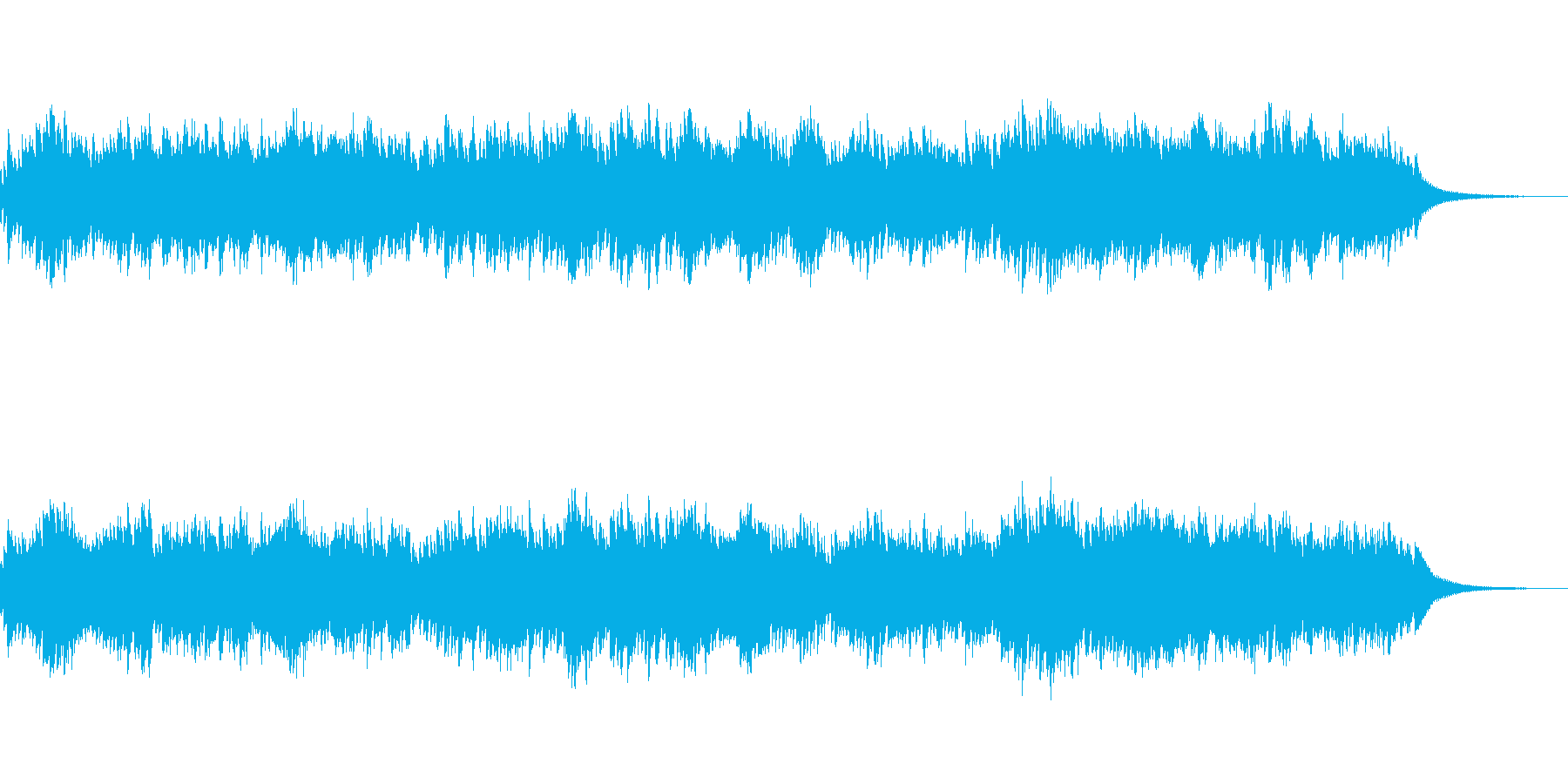 2声のインヴェンション13番 オルゴールの再生済みの波形