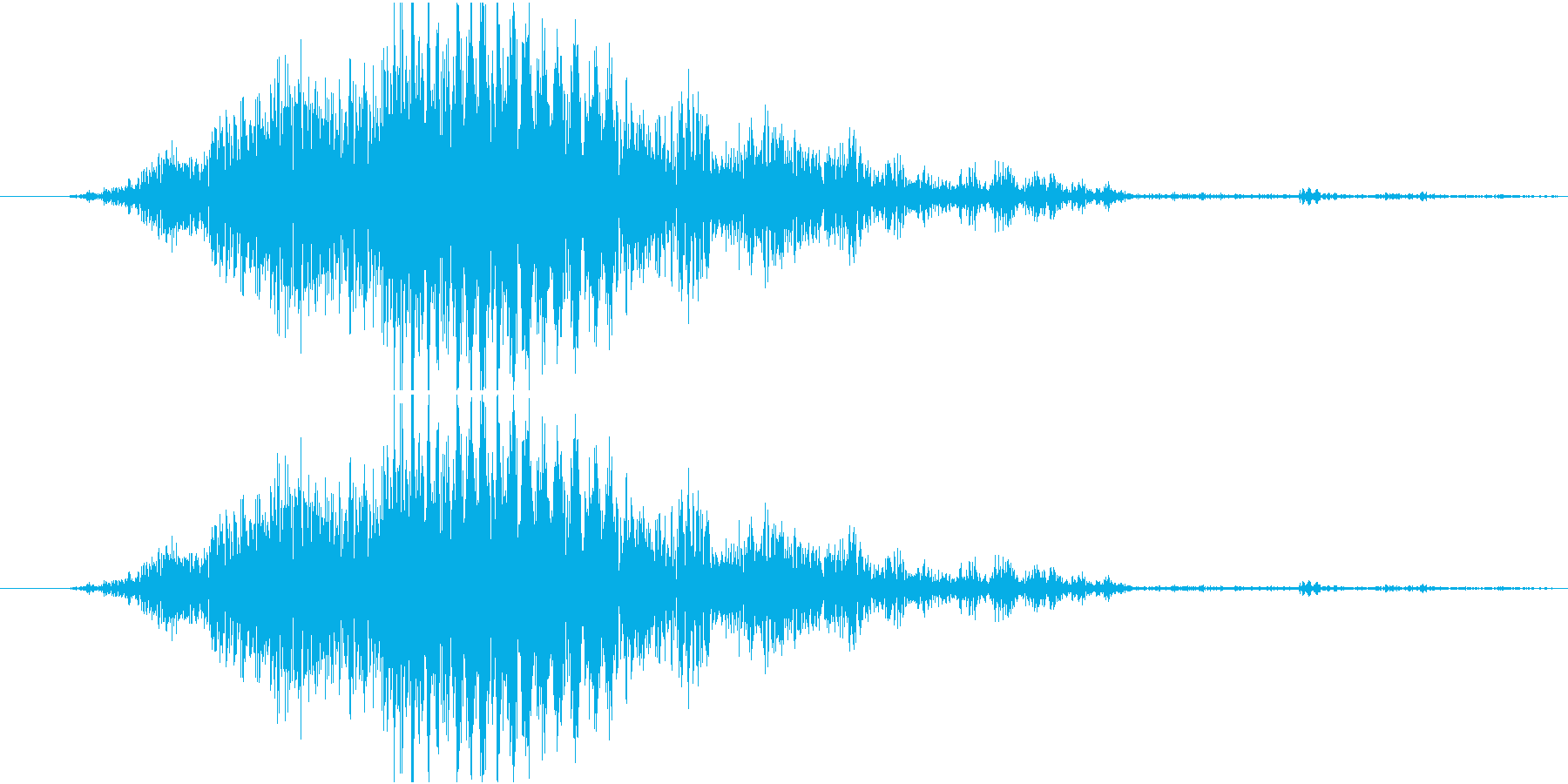 グサッ(剣がささるダメージ音、攻撃、刀)の再生済みの波形
