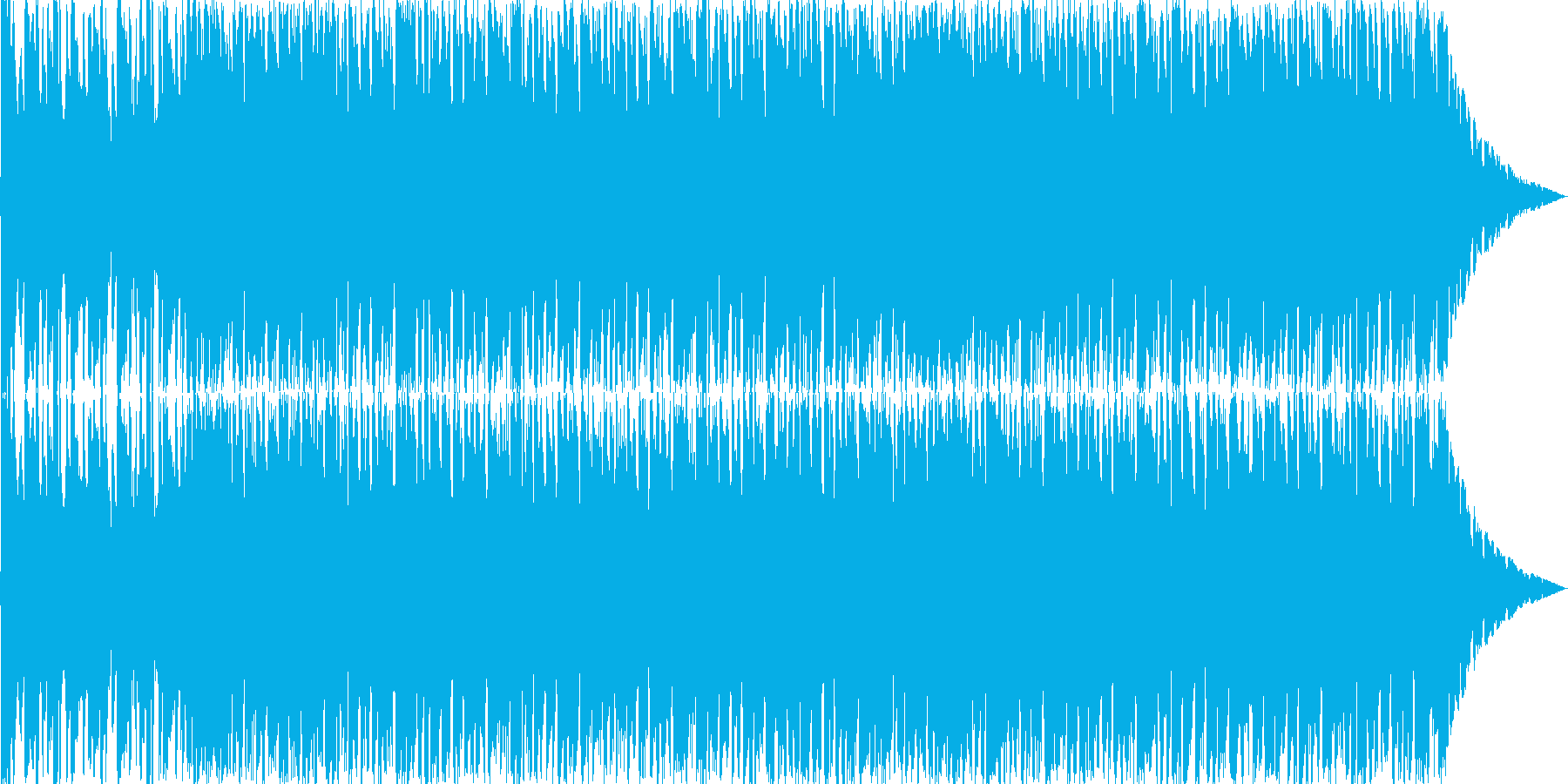Dance Tuneの再生済みの波形