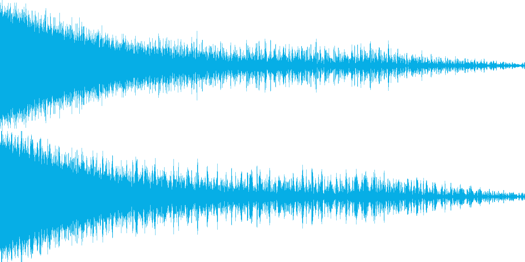 シューン(ワープ音、ビーム発射音)の再生済みの波形