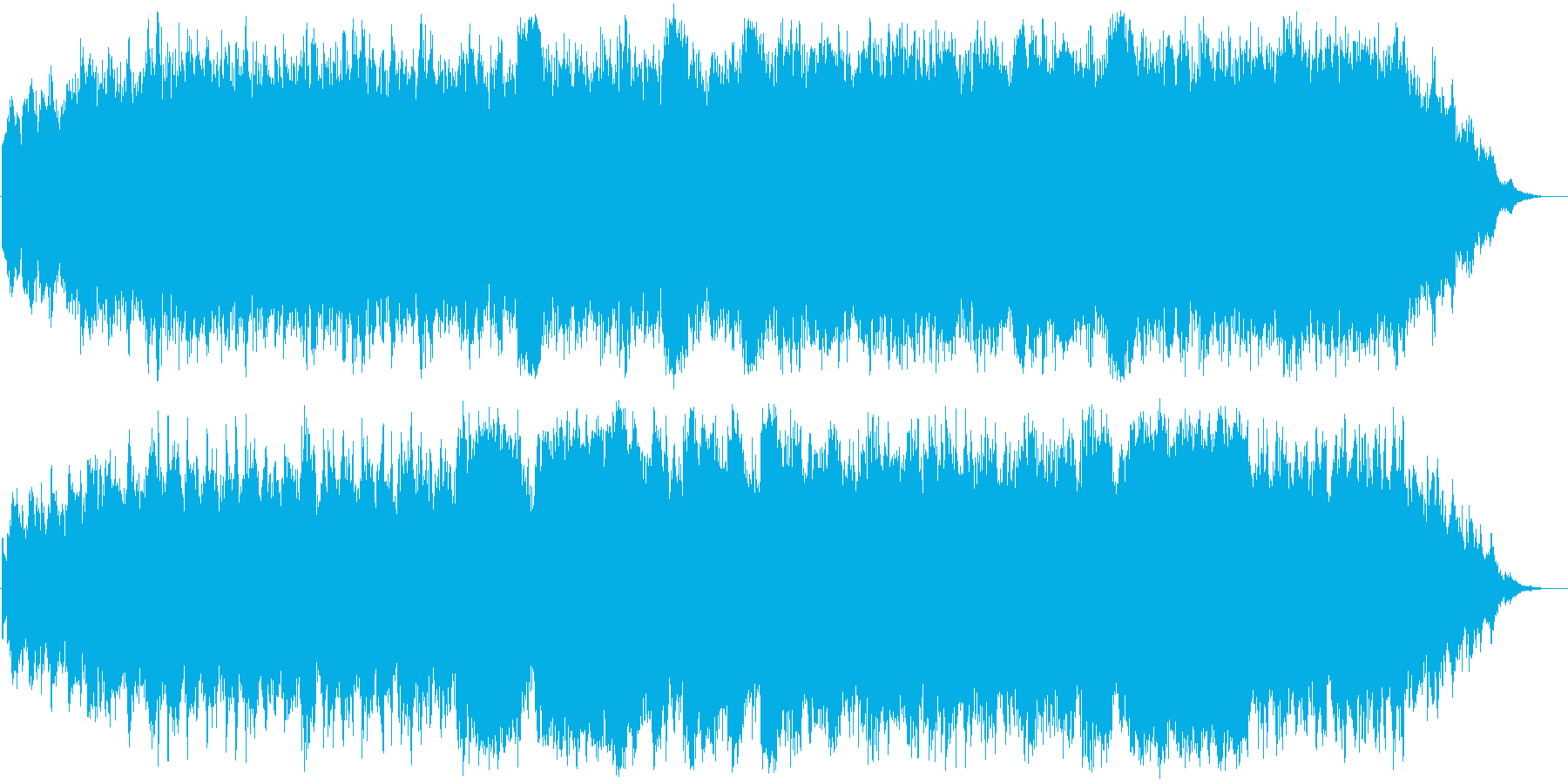 ガムランとピアノの幻想曲の再生済みの波形