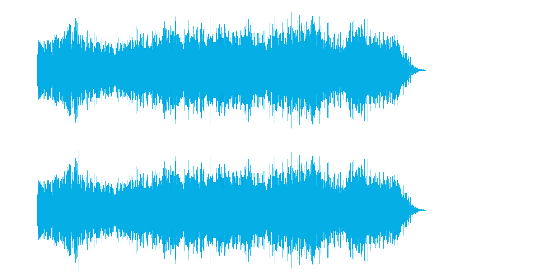ギターのピックスクラッチ音ですの再生済みの波形