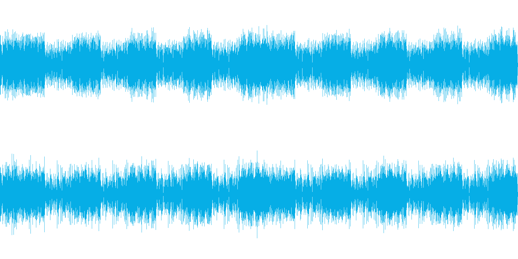 ロックテイストホーンセクションファンクの再生済みの波形