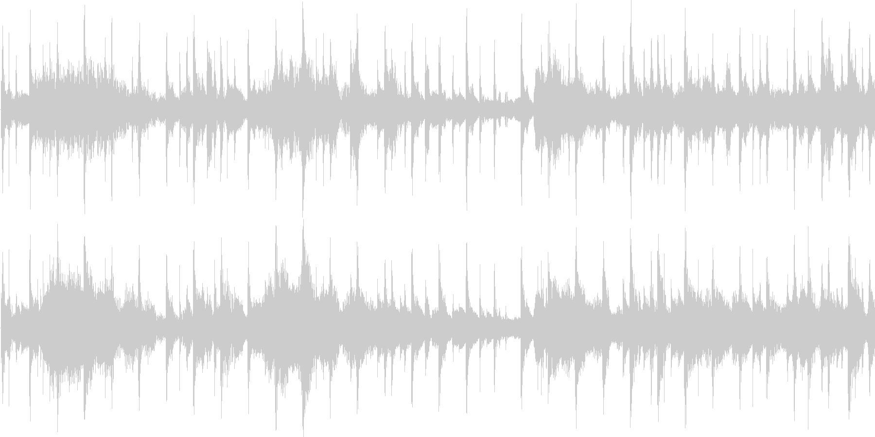 明るめで少し大人っぽい雰囲気の楽曲です。の未再生の波形