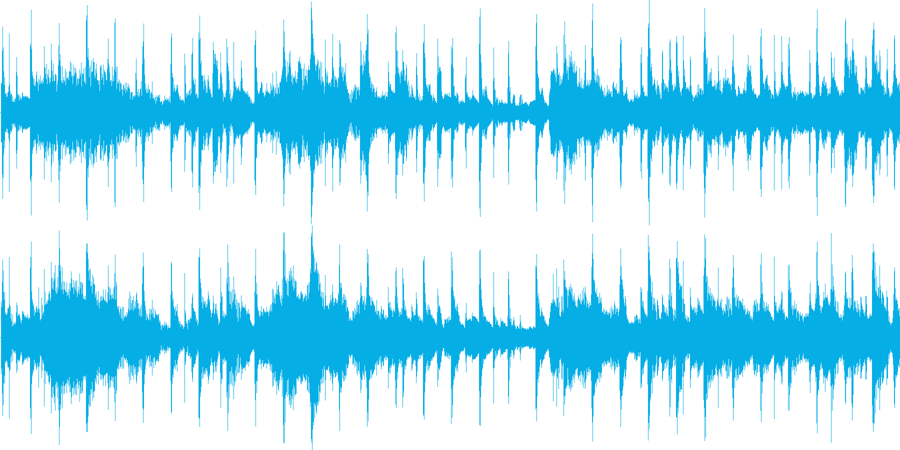 明るめで少し大人っぽい雰囲気の楽曲です。の再生済みの波形