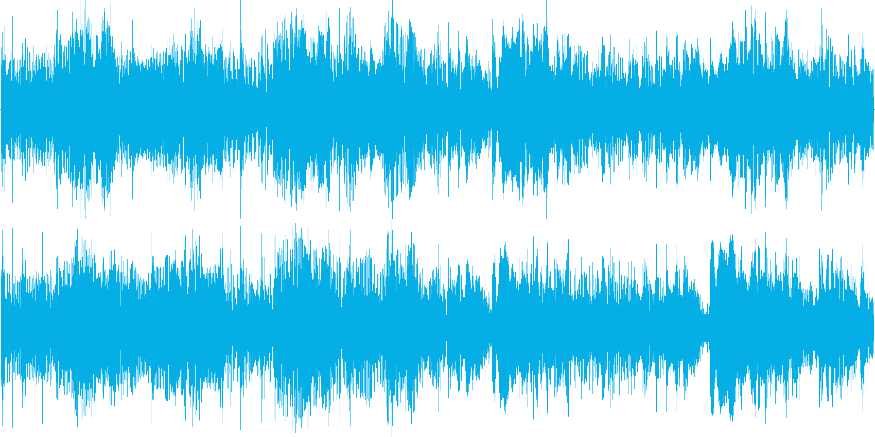 ダーク系やホラー系の再生済みの波形