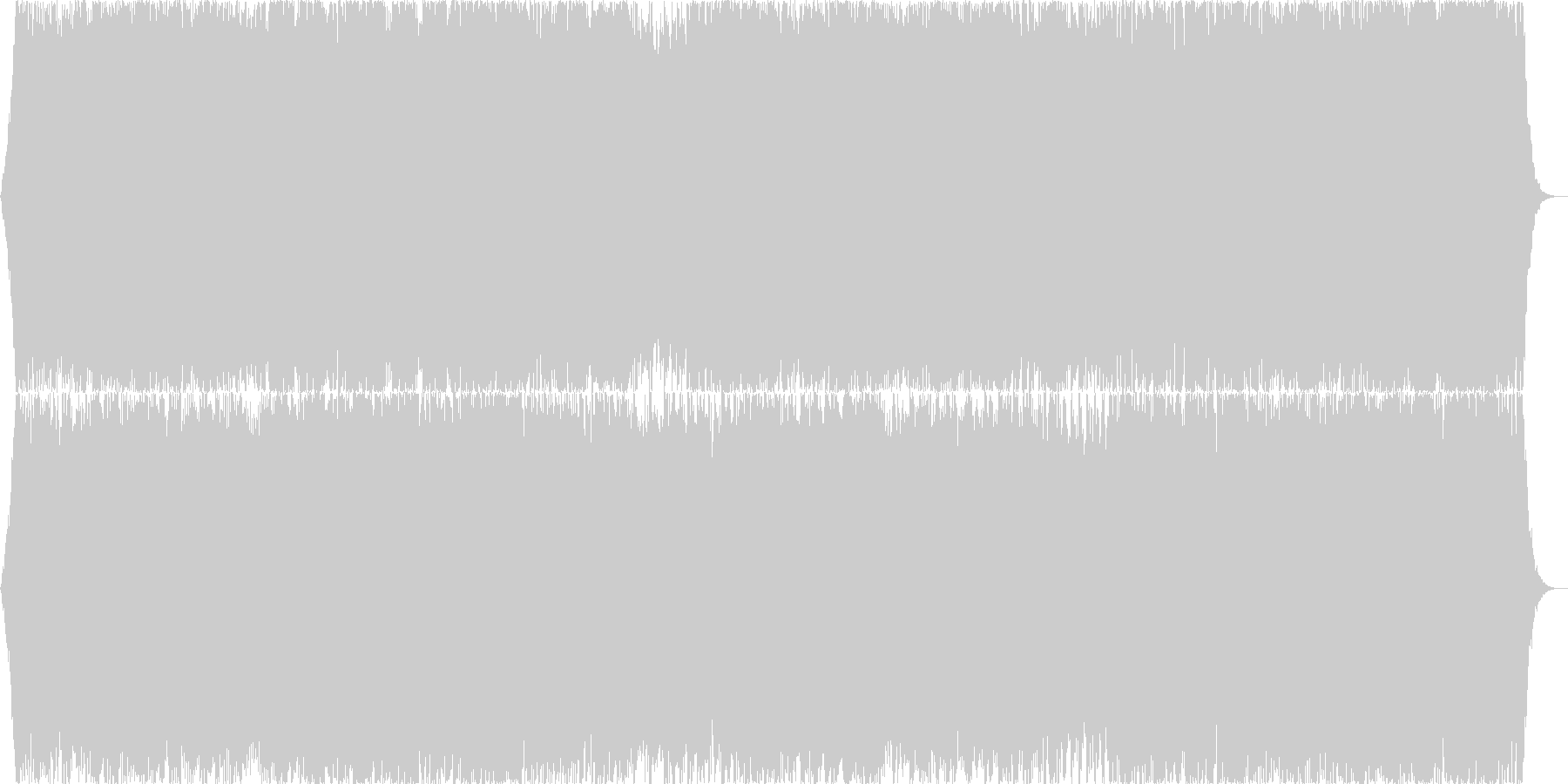 ダークファンタジーオーケストラ戦闘曲43の未再生の波形