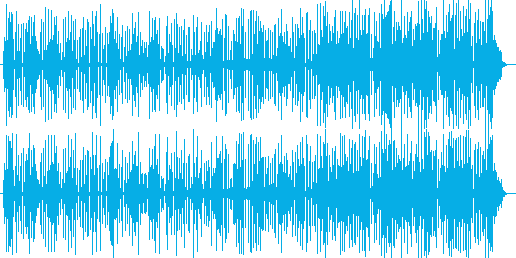 美しい琴のメロディが印象的な和風BGM。の再生済みの波形