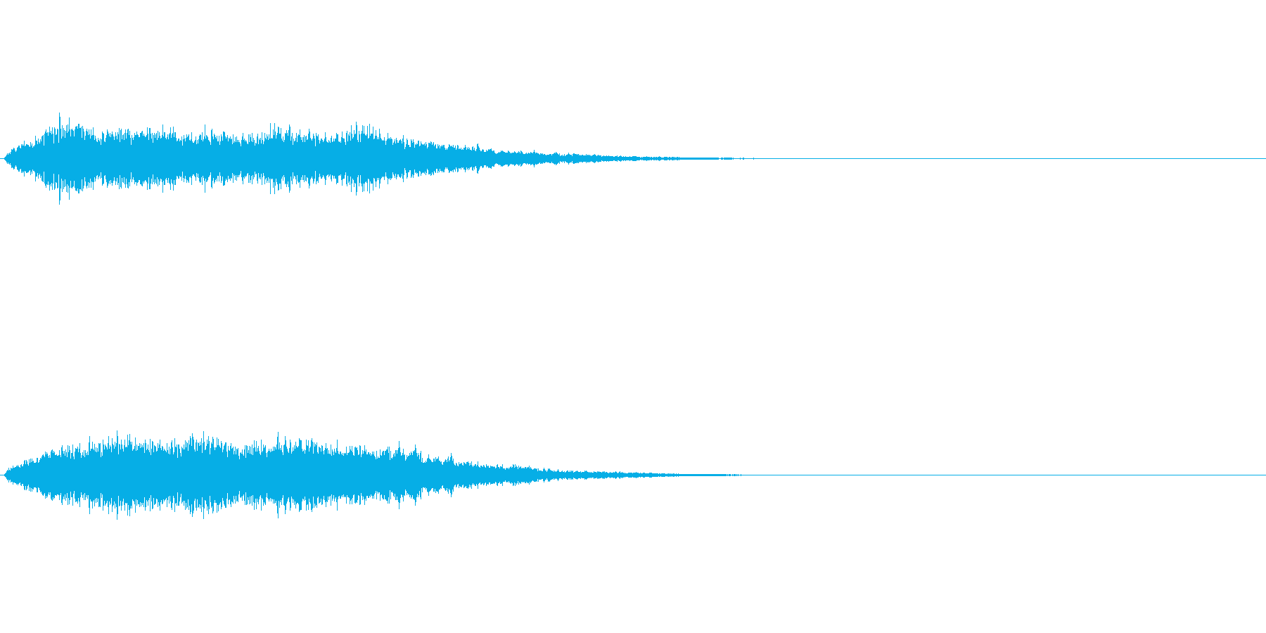 光に包まれたような神秘的な音ですの再生済みの波形