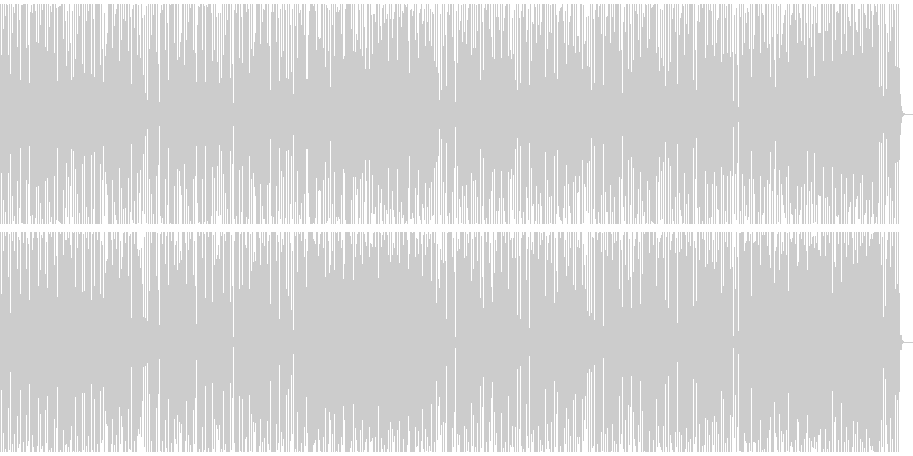 ゆったりした楽しい和風BGM 旅番組などの未再生の波形