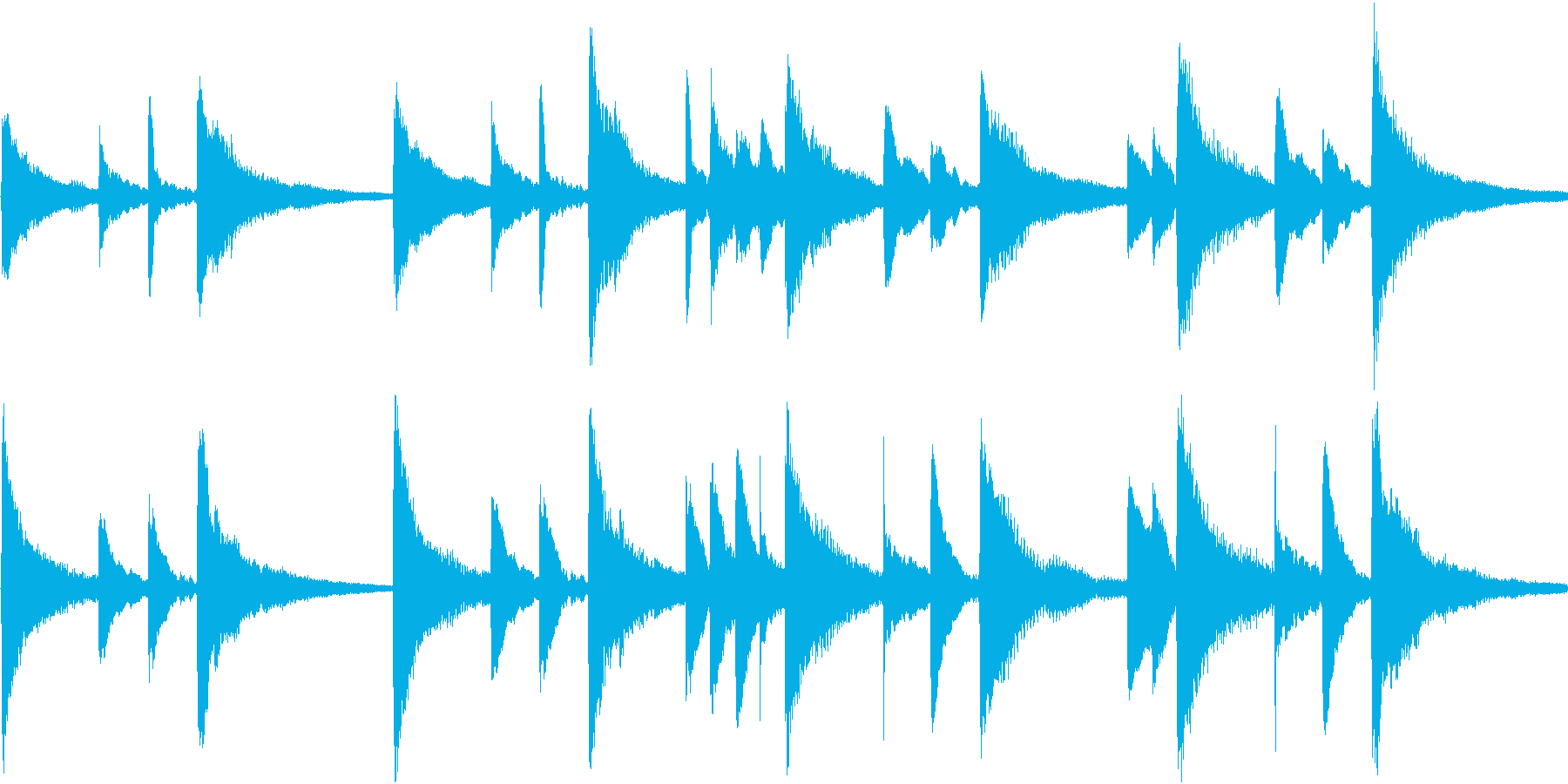 ふわふわとした空気感を味わえる楽曲です。の再生済みの波形