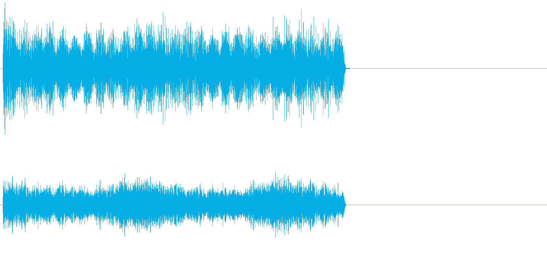 ダーン/恐怖、ホラーなオルガンの効果音の再生済みの波形
