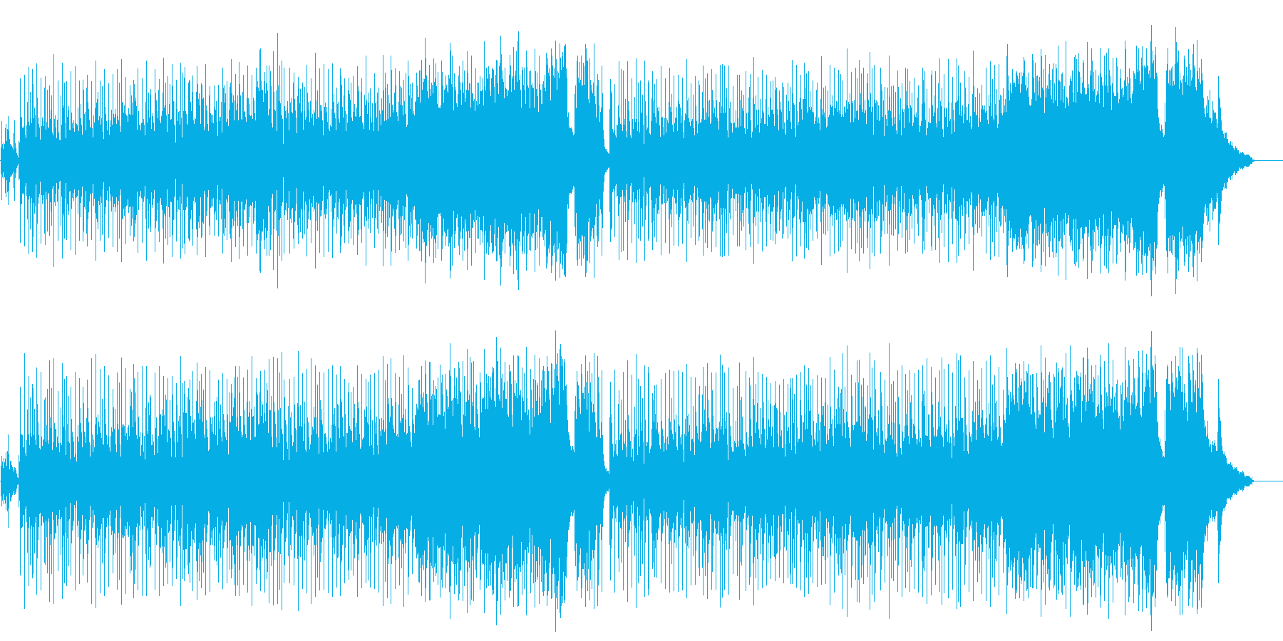 ハネムーンVTR向け愛のポップ/バラードの再生済みの波形