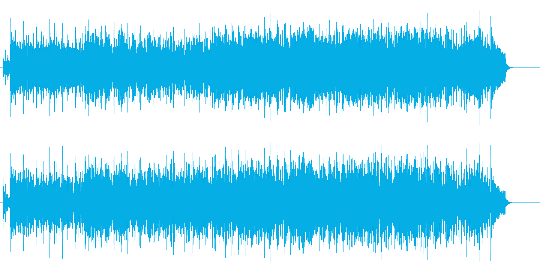 決意の切ないニューミュージック風ポップスの再生済みの波形