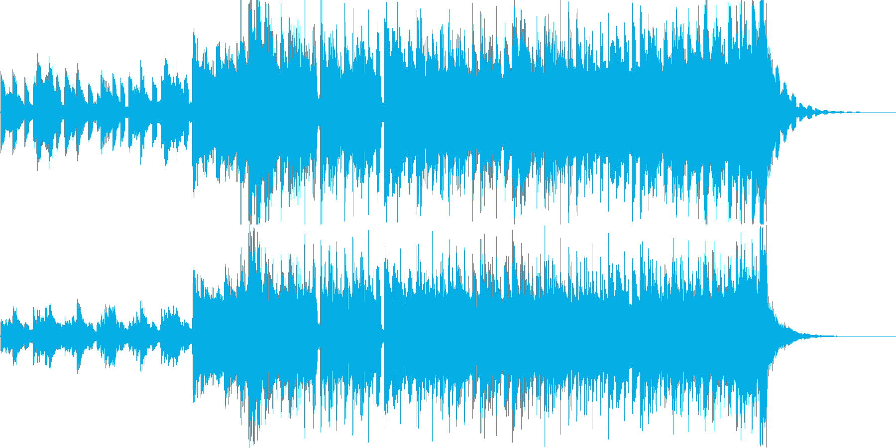 EDMショーリール向けの再生済みの波形