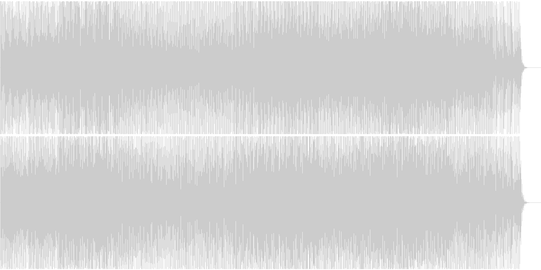 企業VPや映像に 中毒性のあるリズムの未再生の波形