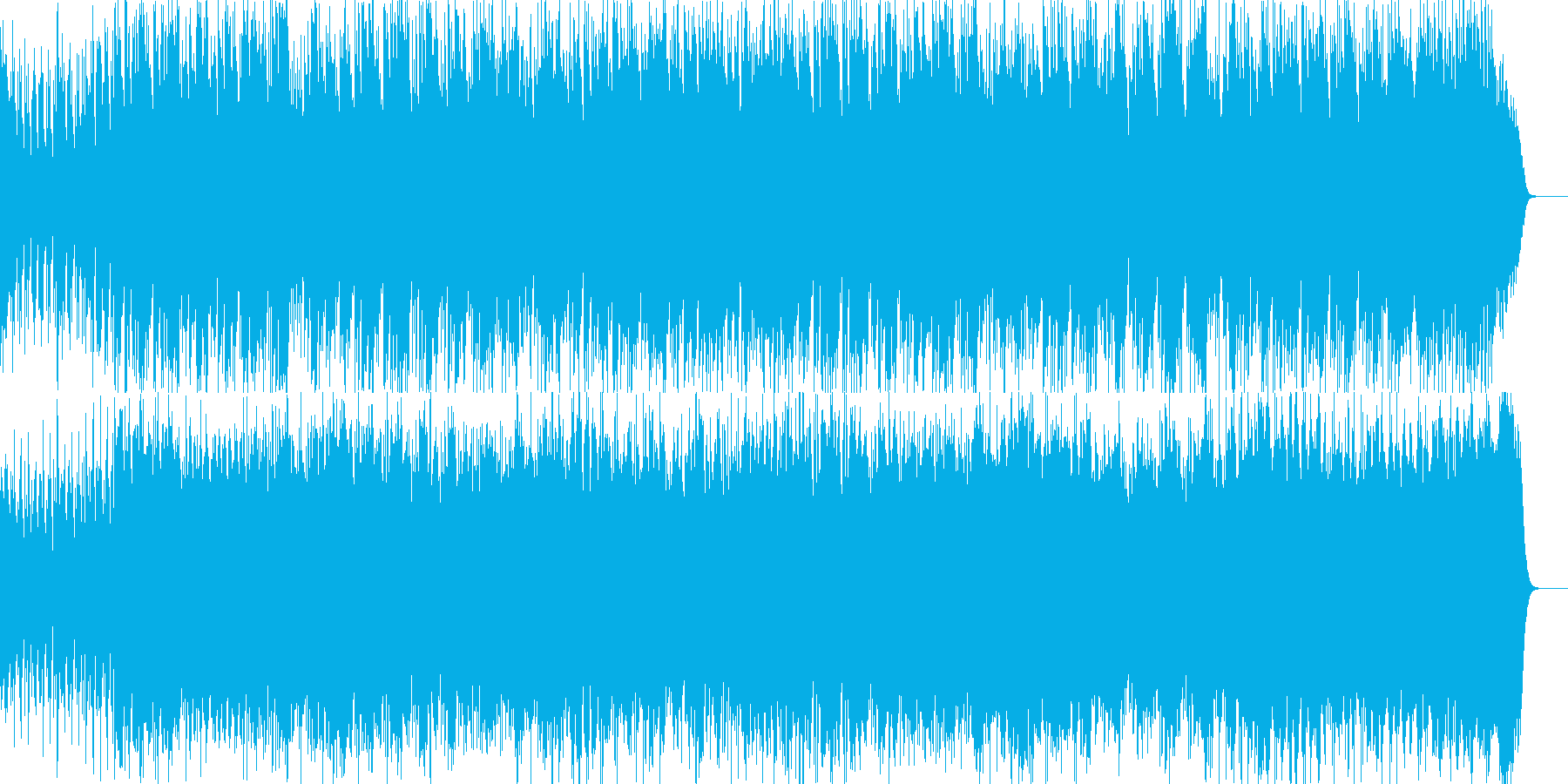 和風ロックです。ベースが響く感じです。の再生済みの波形