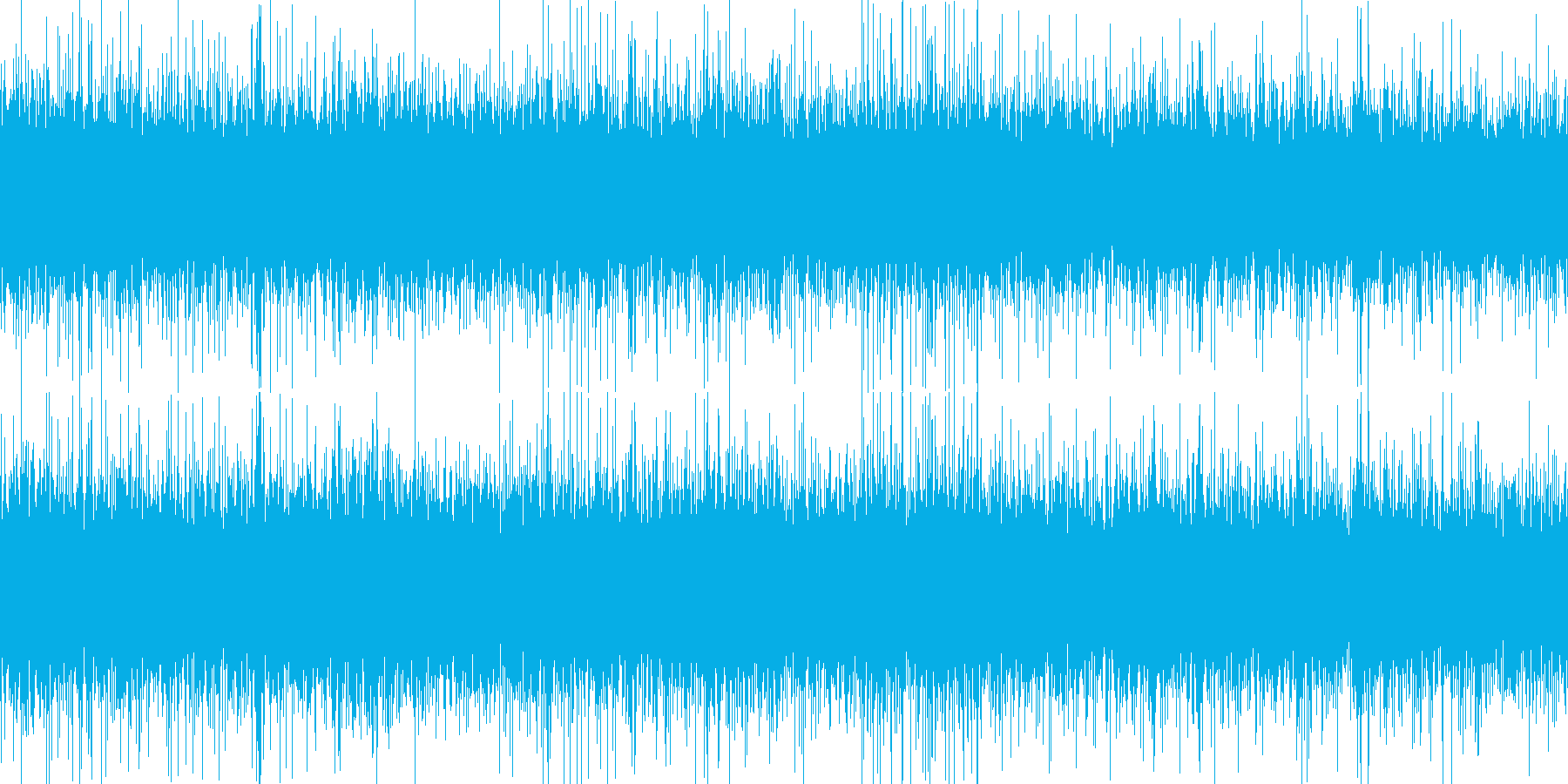 小さな滝(環境音)の再生済みの波形