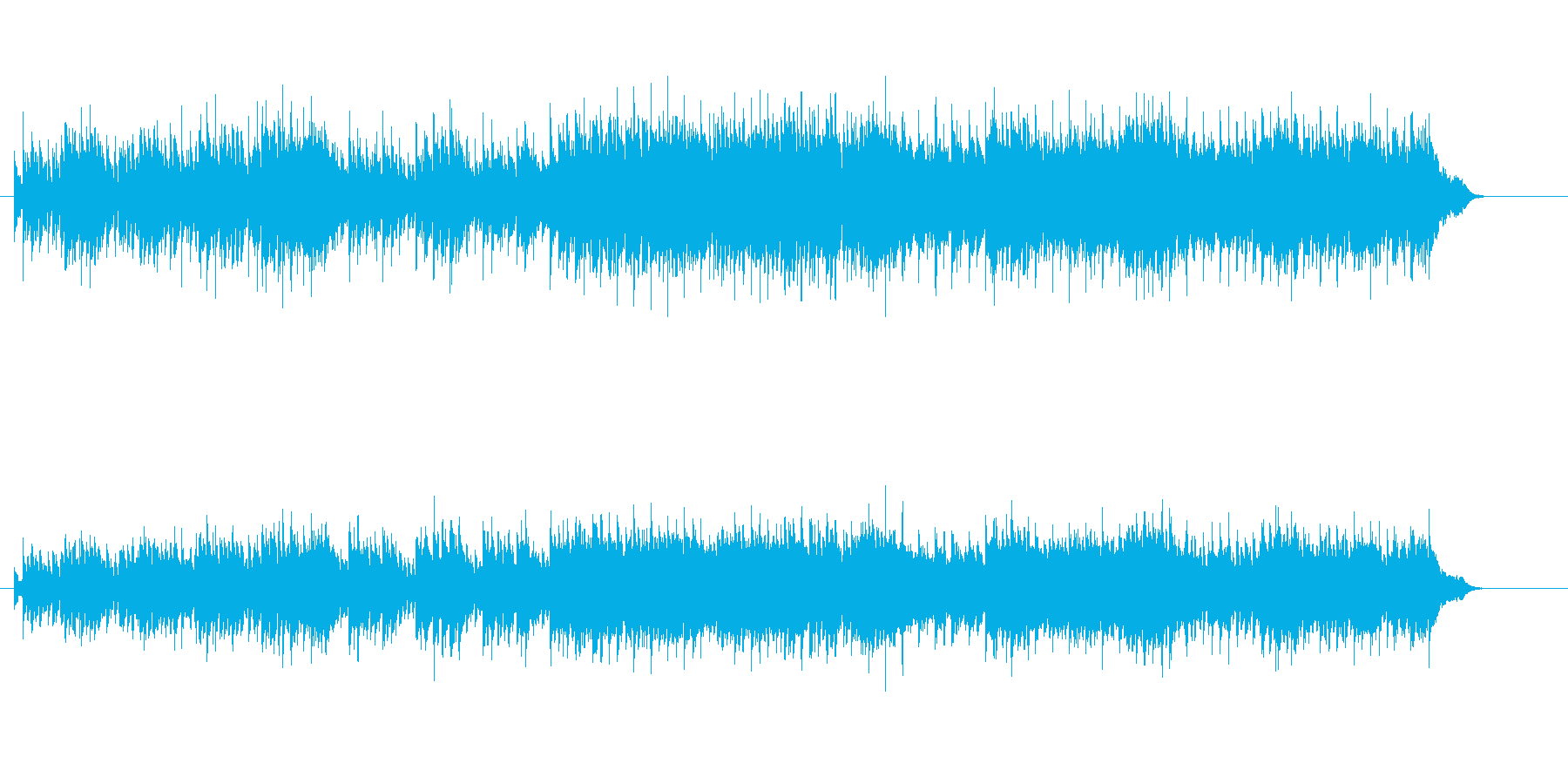 エレクトリック・ニューミュージックの再生済みの波形