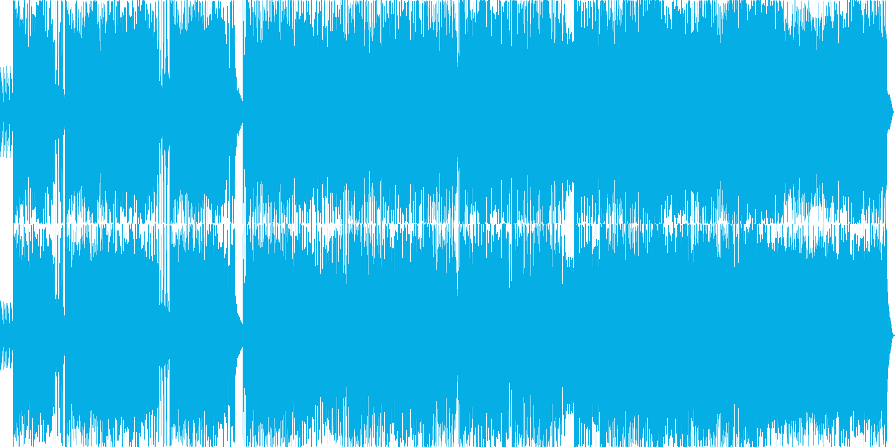 ハードロックな女性ボーカル曲です。の再生済みの波形