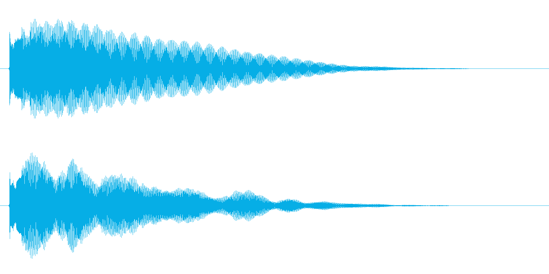 綺麗系な音で爽やかに雰囲気を変える音で…の再生済みの波形