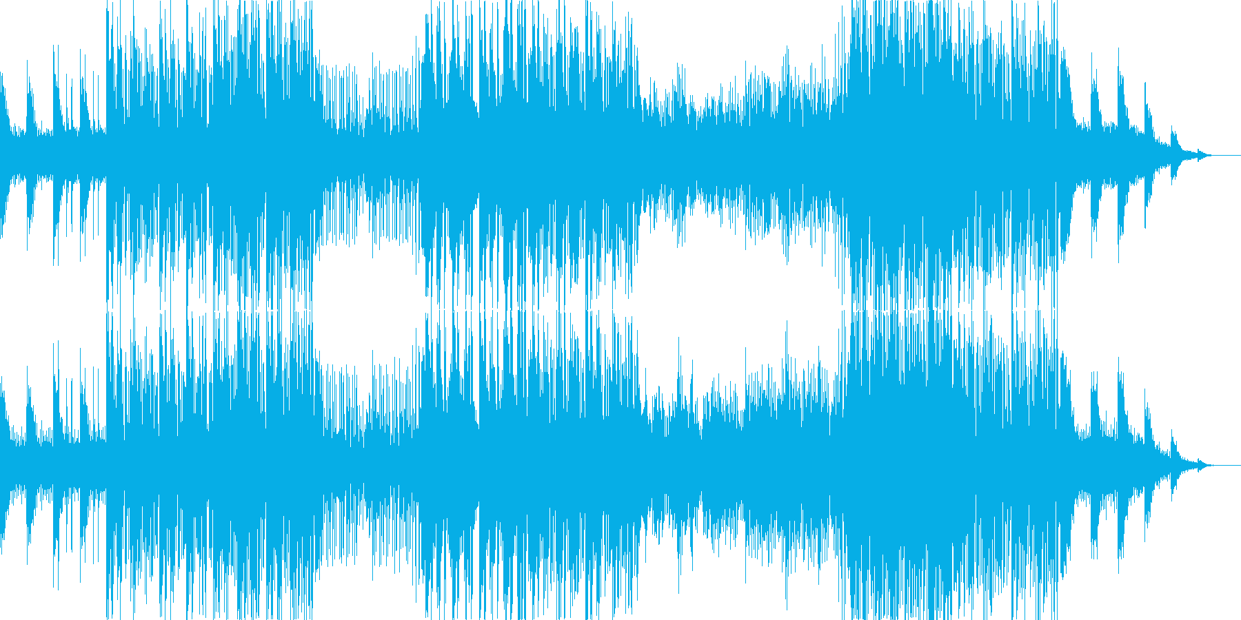 涼しげな印象をもった曲なので秋から冬を…の再生済みの波形