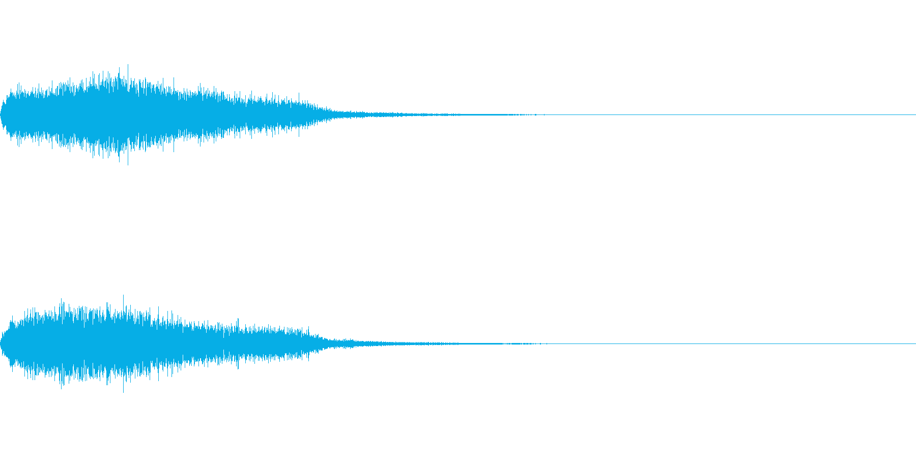 効果音 ホラー その6の再生済みの波形