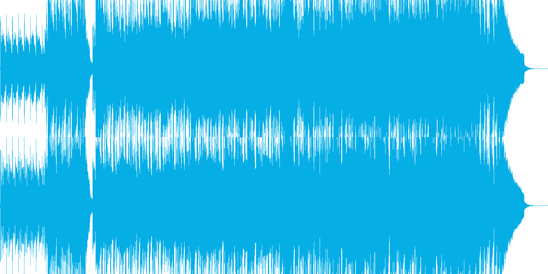 和楽器を使ったジングルの再生済みの波形