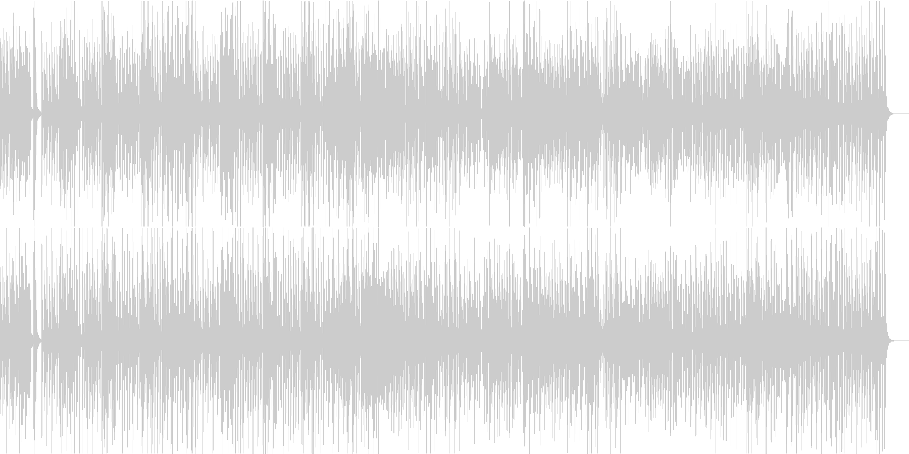 コメディや料理番組で使える有名ピアノ曲の未再生の波形