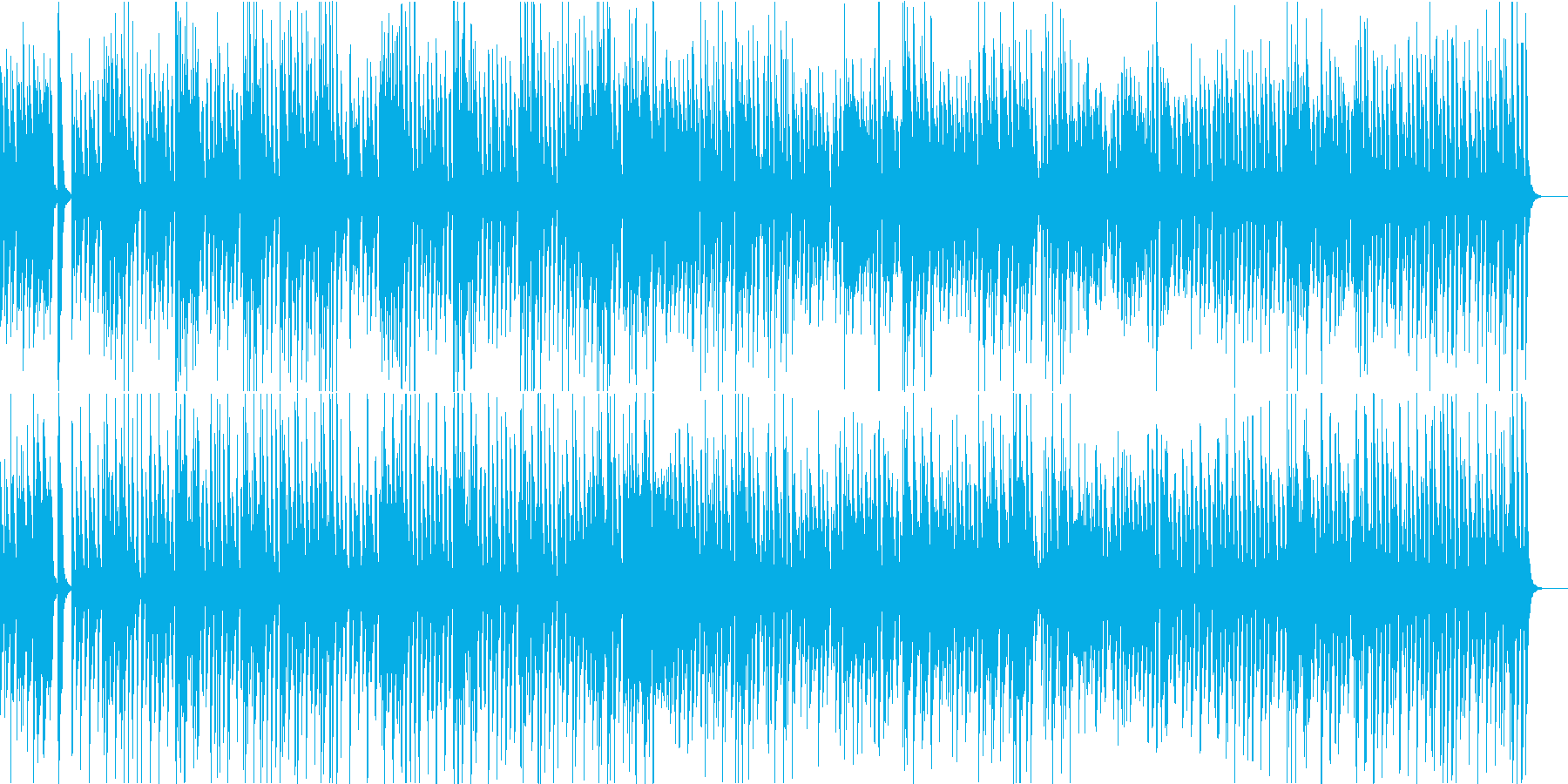 コメディや料理番組で使える有名ピアノ曲の再生済みの波形