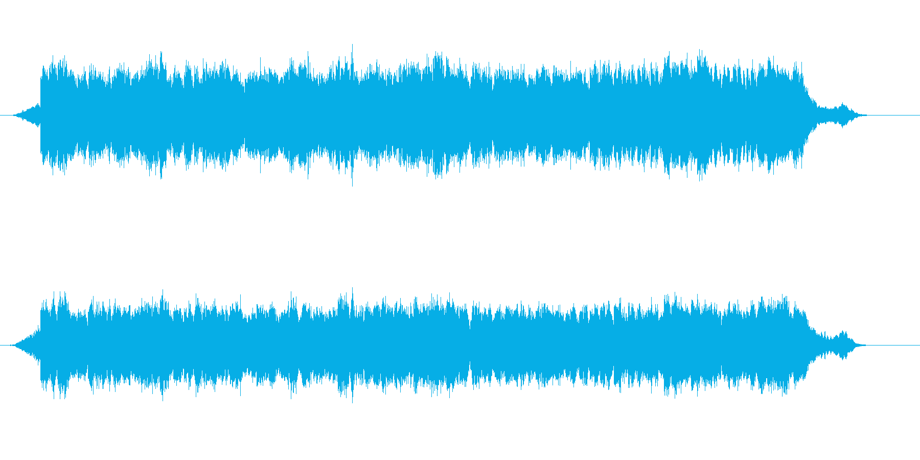 環境音楽風(エアーズロックの黄昏)の再生済みの波形