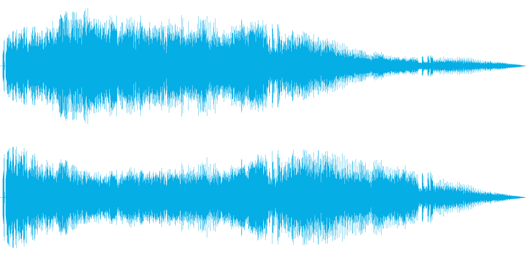 迫力あるレース/車のエンジン効果音です2の再生済みの波形