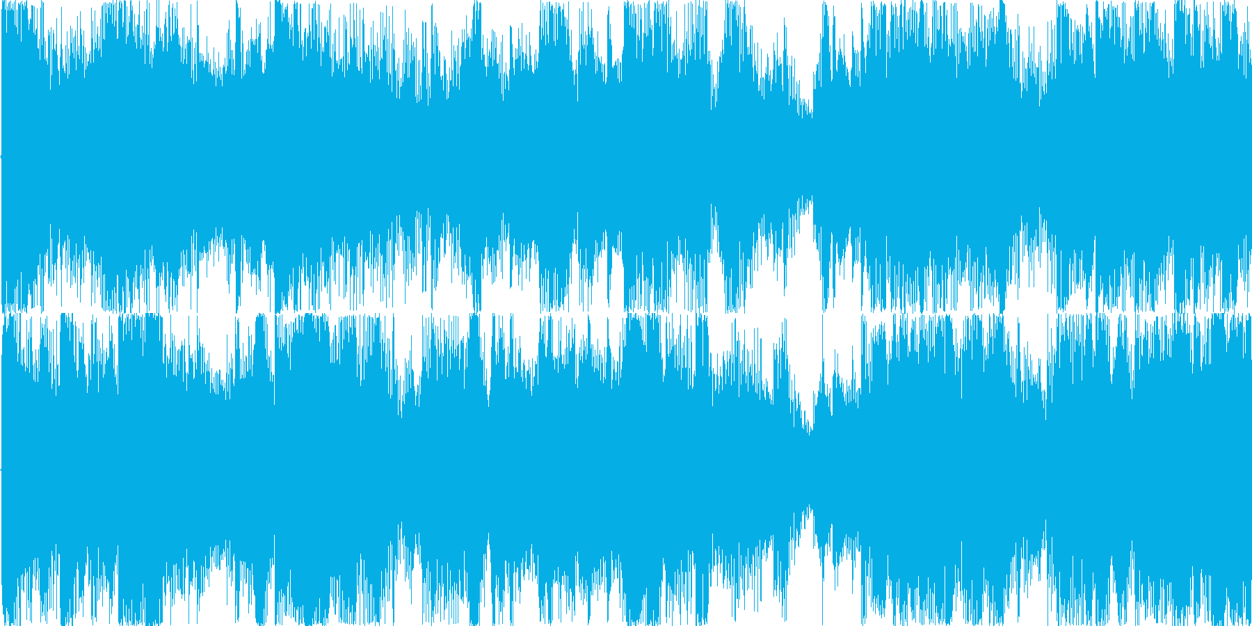 明るめで少し大人っぽい雰囲気の楽曲です。の再生済みの波形
