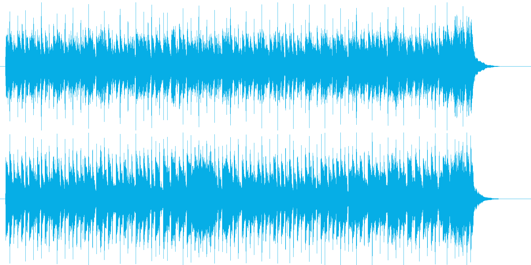 クラリネットのような音色が楽しいシンセ曲の再生済みの波形
