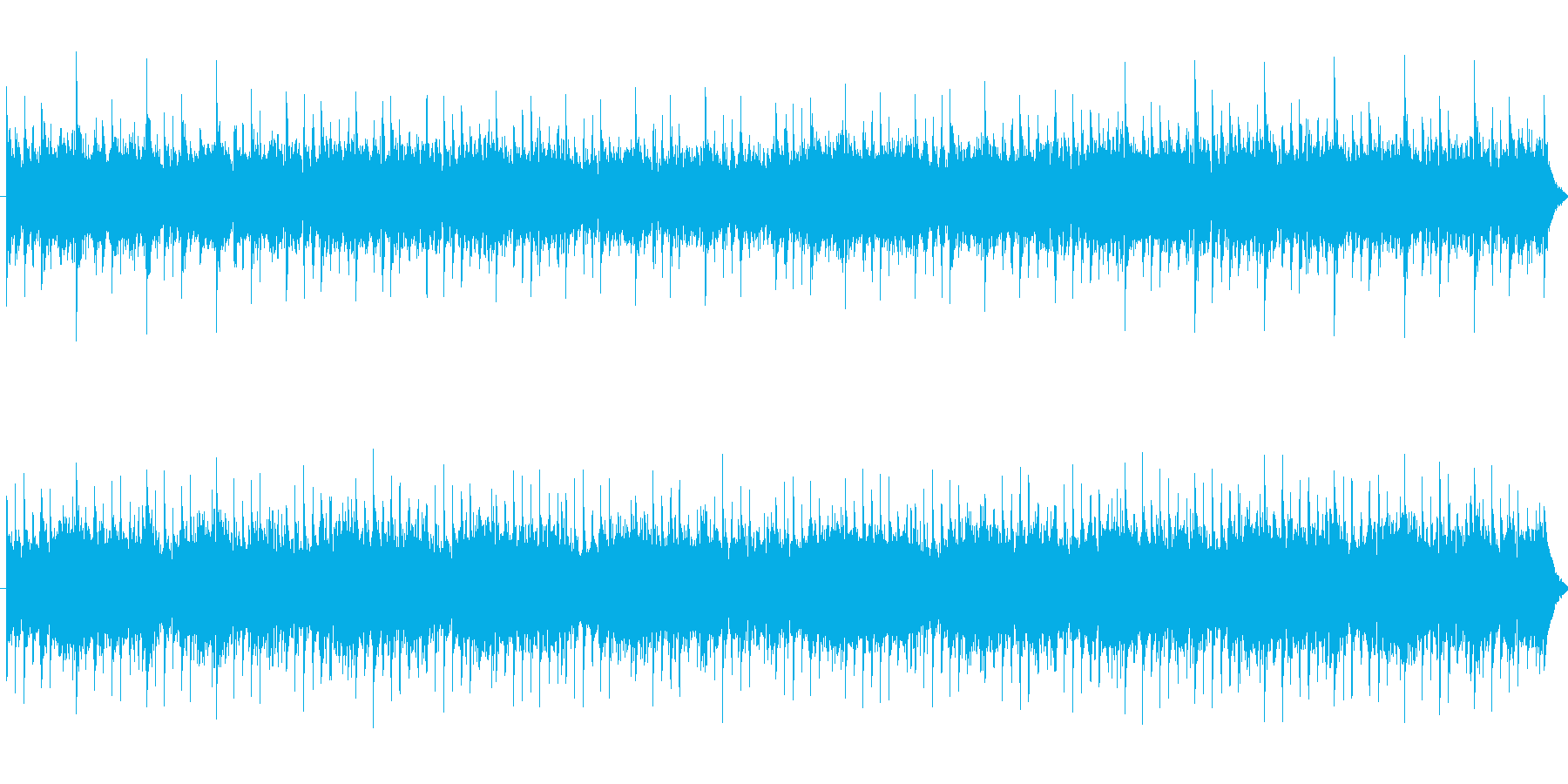 【幕開け】何かが始まりそうな力強い曲の再生済みの波形