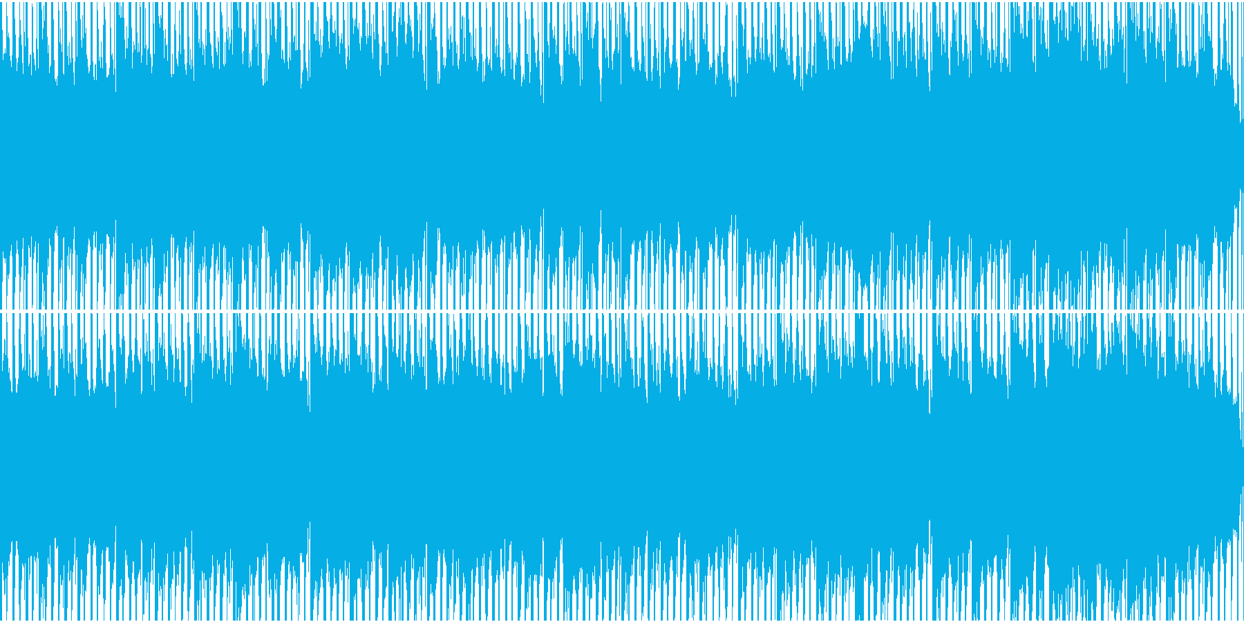 ドキュメンタリーやさしい曲2 ハウス風の再生済みの波形