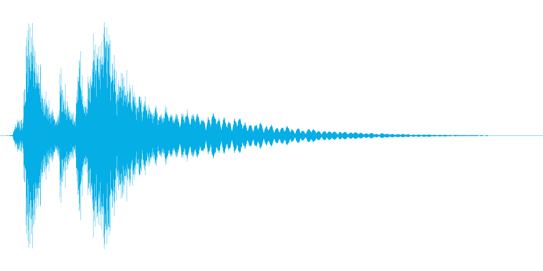 レジの音_チーン_01の再生済みの波形