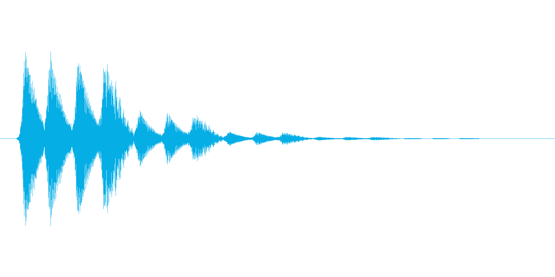 ファミコン風効果音 キャンセル系 11の再生済みの波形