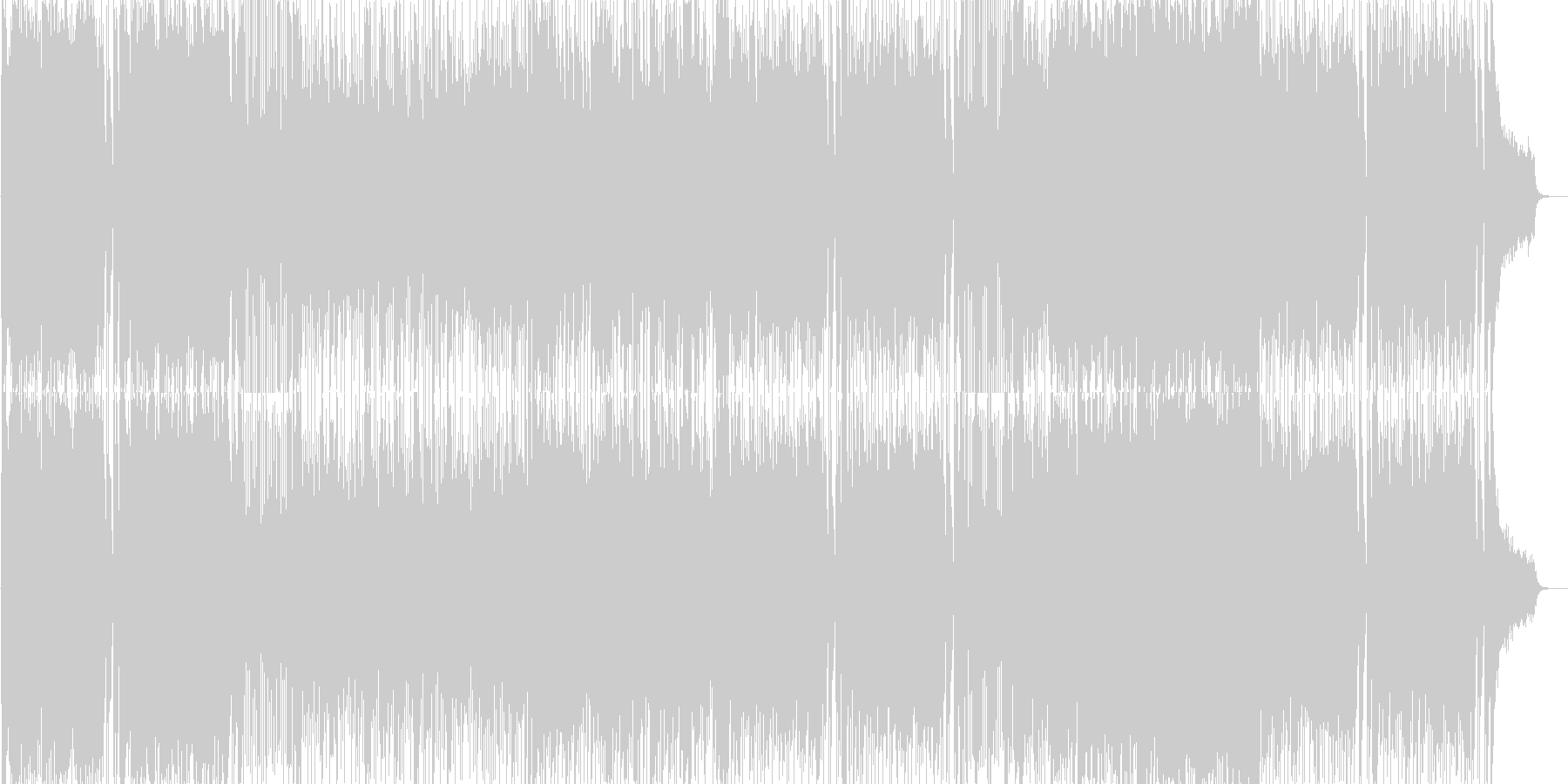 爽やかな夏をイメージした曲ですの未再生の波形