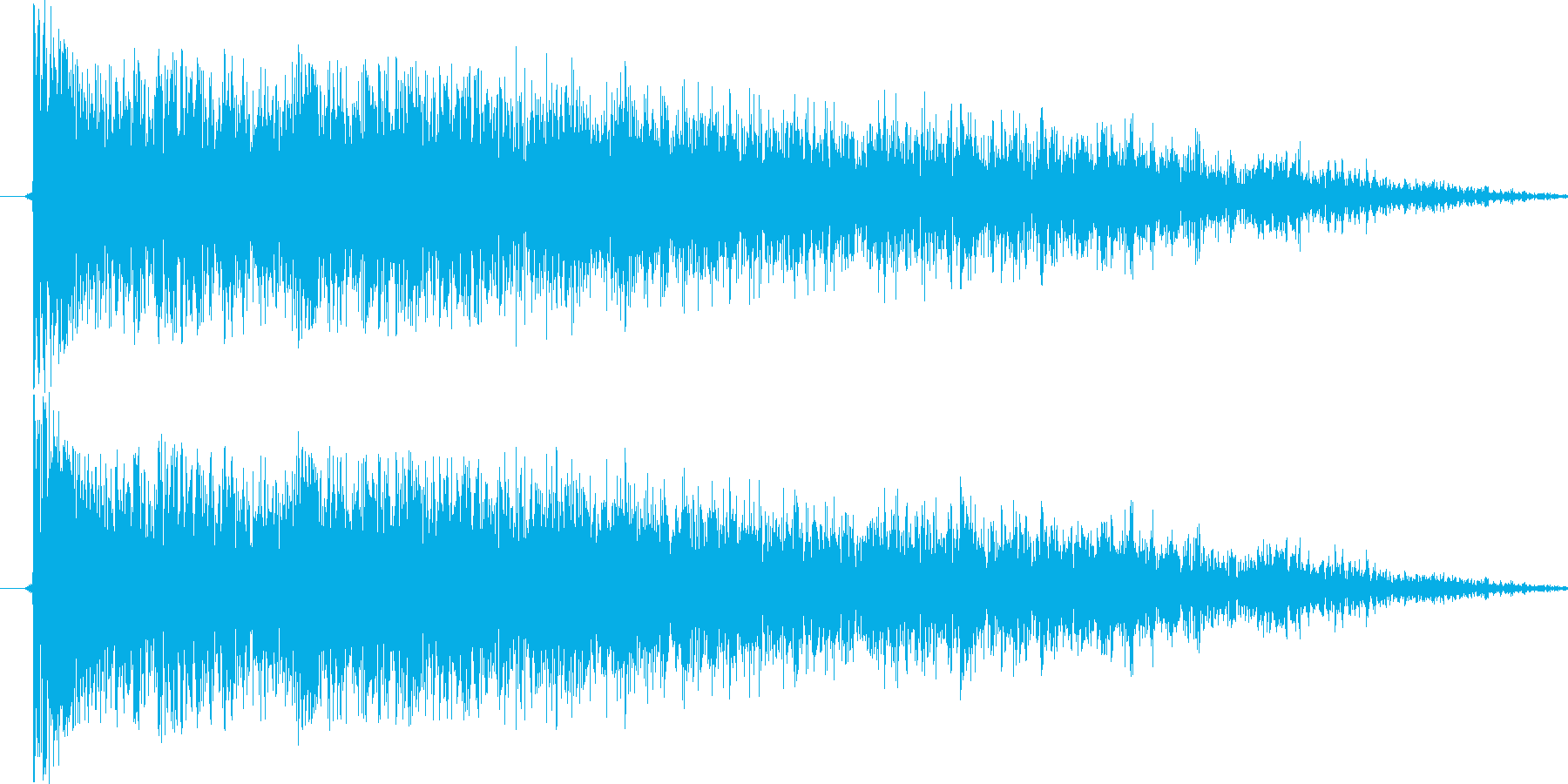 例の音が好きで頑張ってみました今の技術…の再生済みの波形
