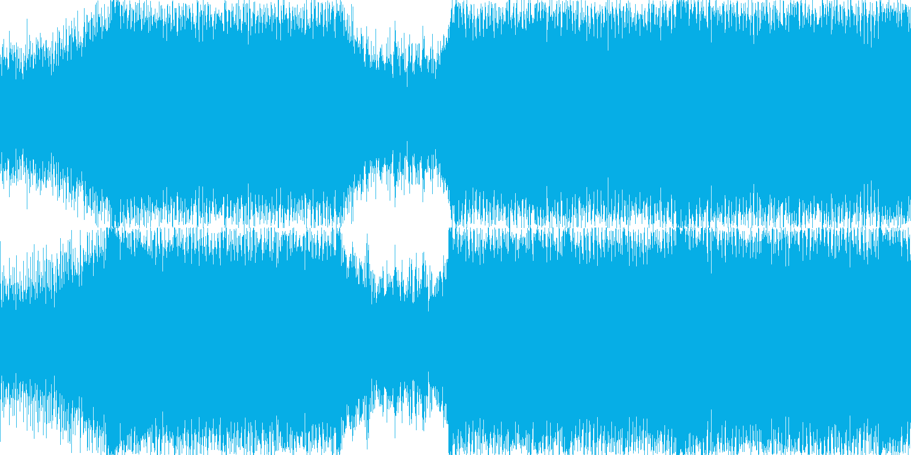 探索系の曲<short,loop仕様>…の再生済みの波形