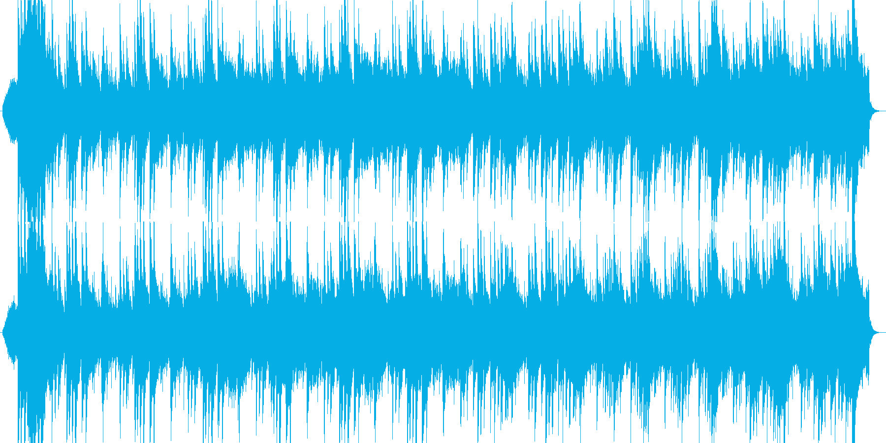 高音質ピアノ都会的BGMスタイリッシュの再生済みの波形