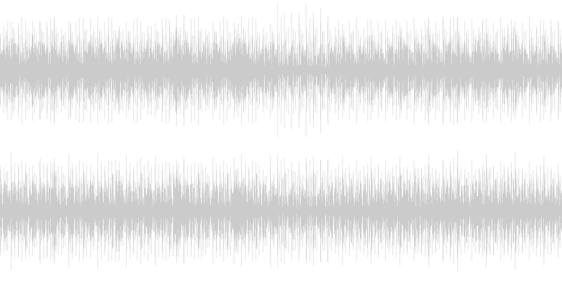 DJライブBGMの未再生の波形